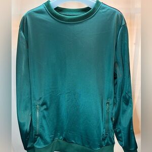 Soul star sweatshirt L size Emerald green color